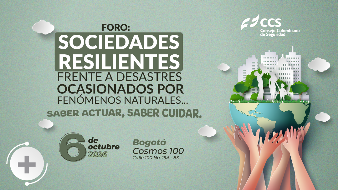 FORO Sociedades Resilientes Frente A desastres por Fenómenos Naturales